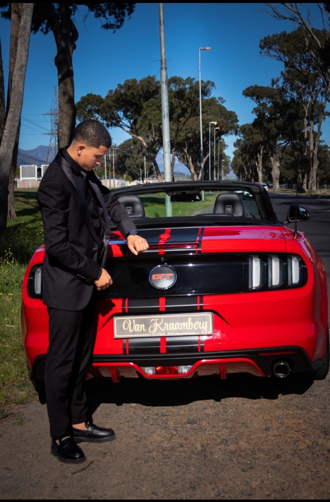 Ford Mustang GT Convertible 2018 Red