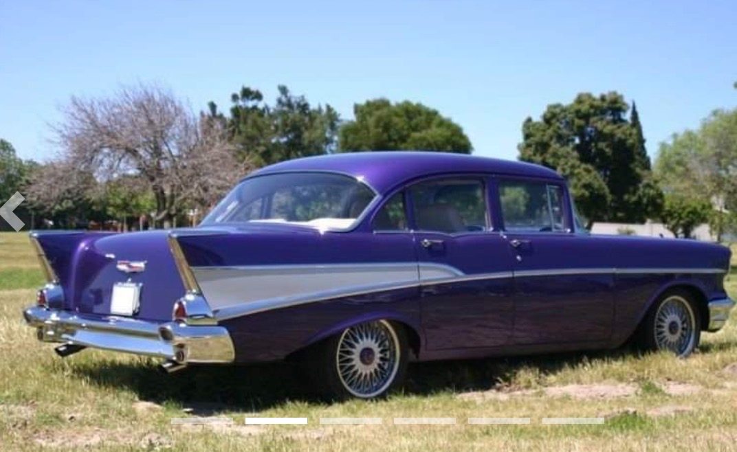 Chevrolet 210 1957 Purple — purple chev.jpeg